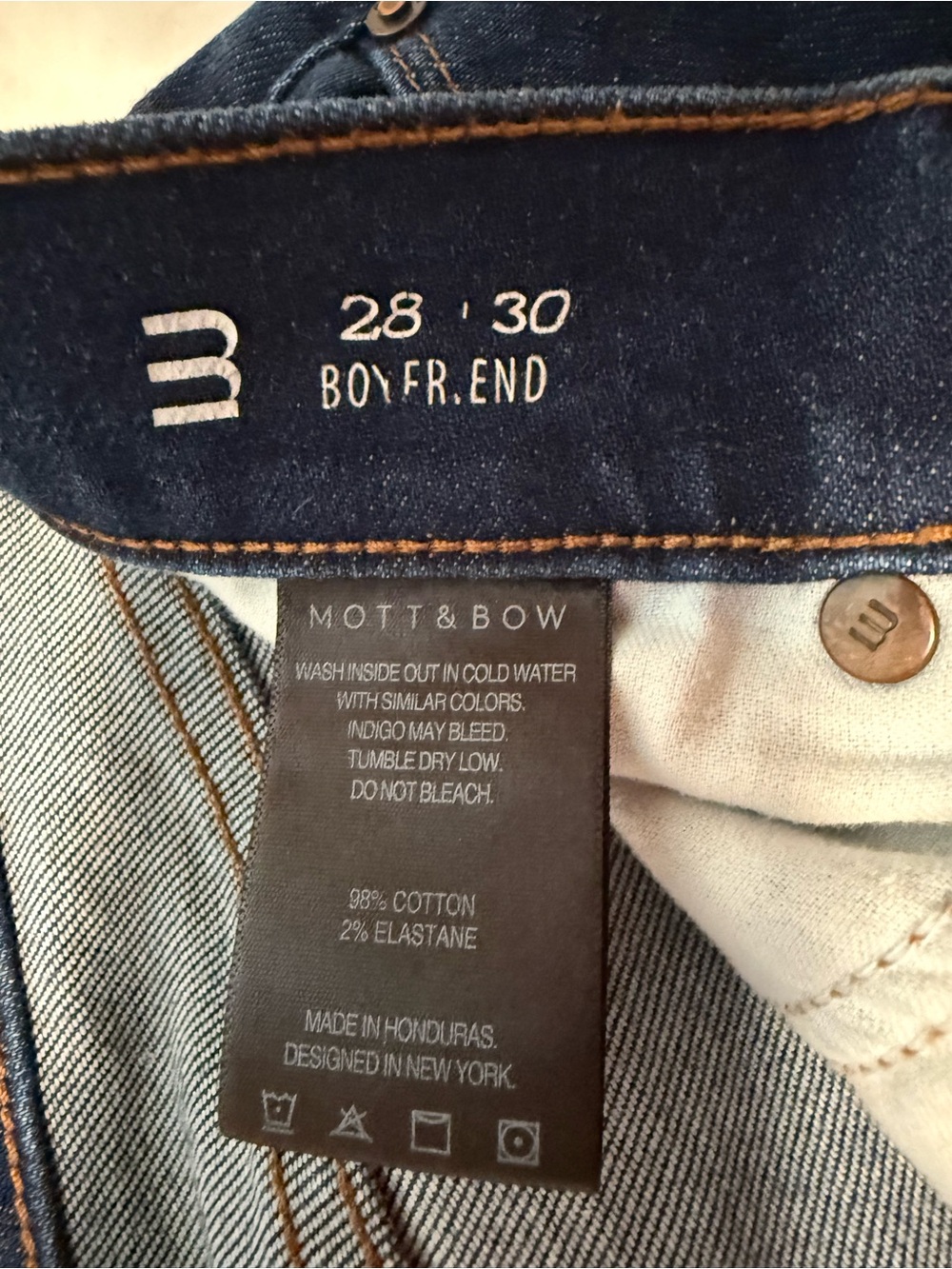 Mott & Bow women’s jeans Size 28 30 - Picture 4 of 5